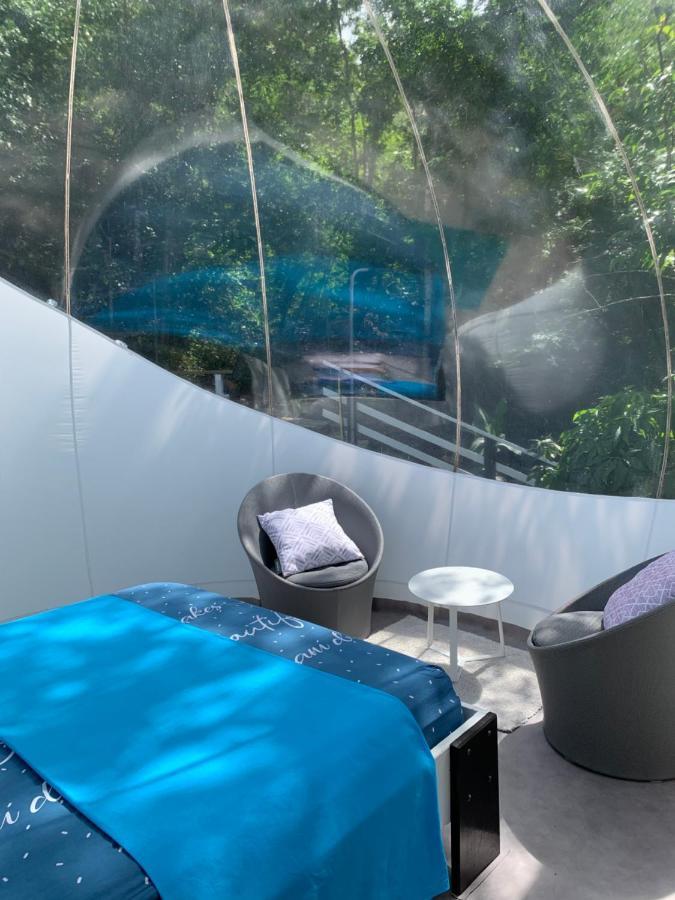Hotel Maisons Bulles Deluxe Bouillante Esterno foto